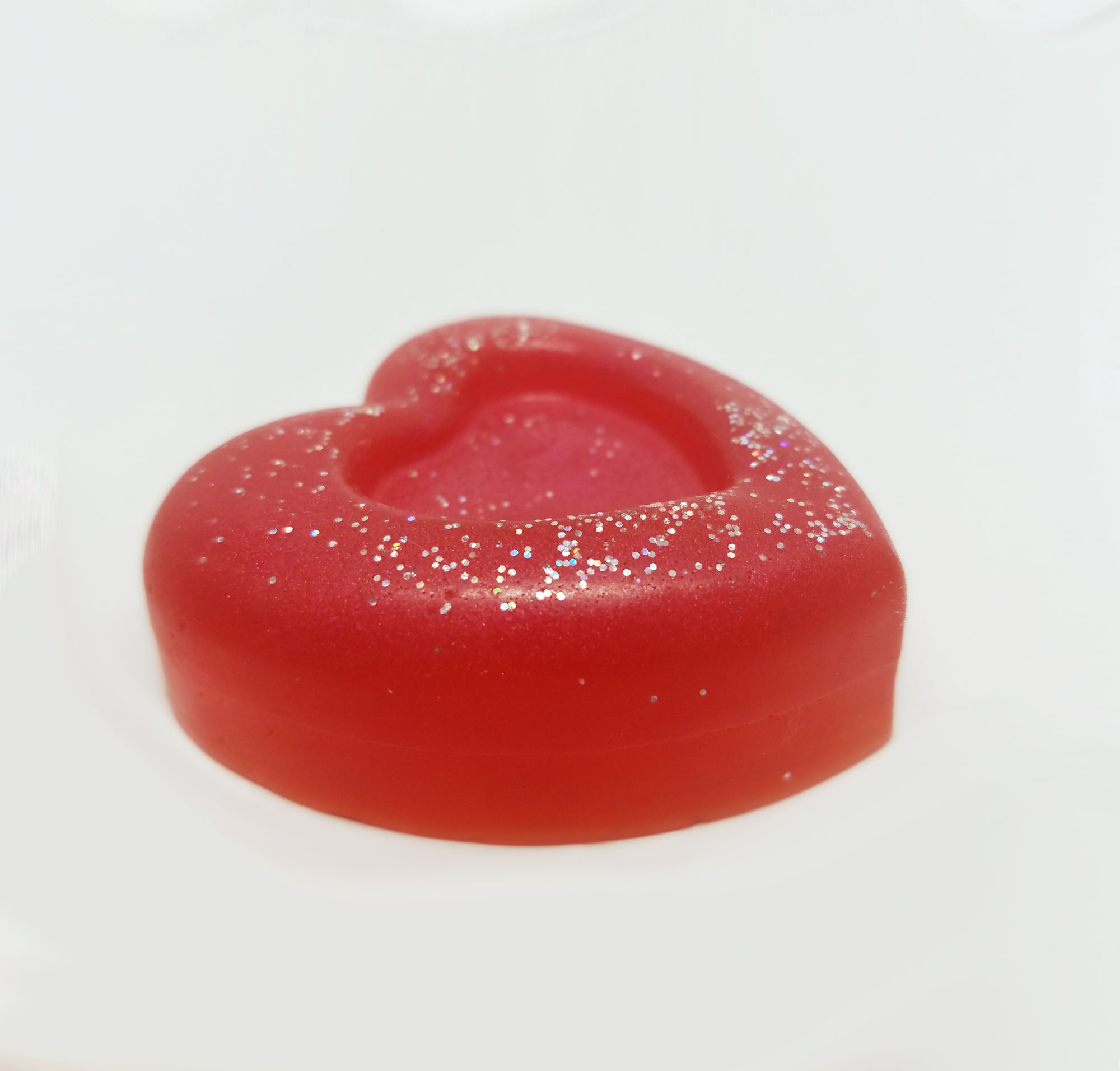 Strawberry Cream Heart Soap